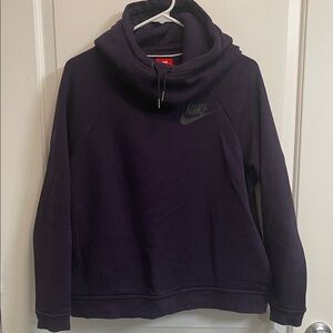 Nike Women’s Deep Purple Hoodie Sweatshirt